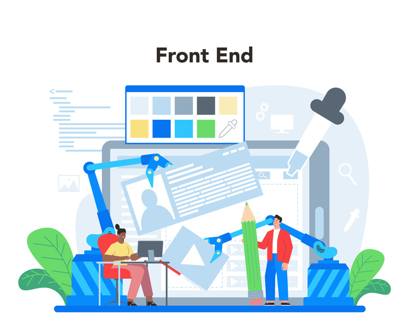 Front-end development