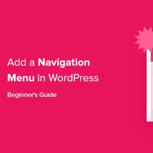 WordPress Navigation Menu